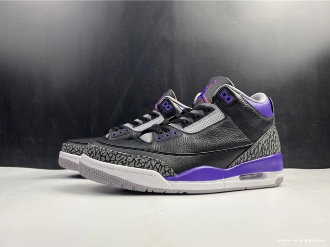 Husky Court 050 3 Purple CT8532 Jordan Retro Air Black 0816